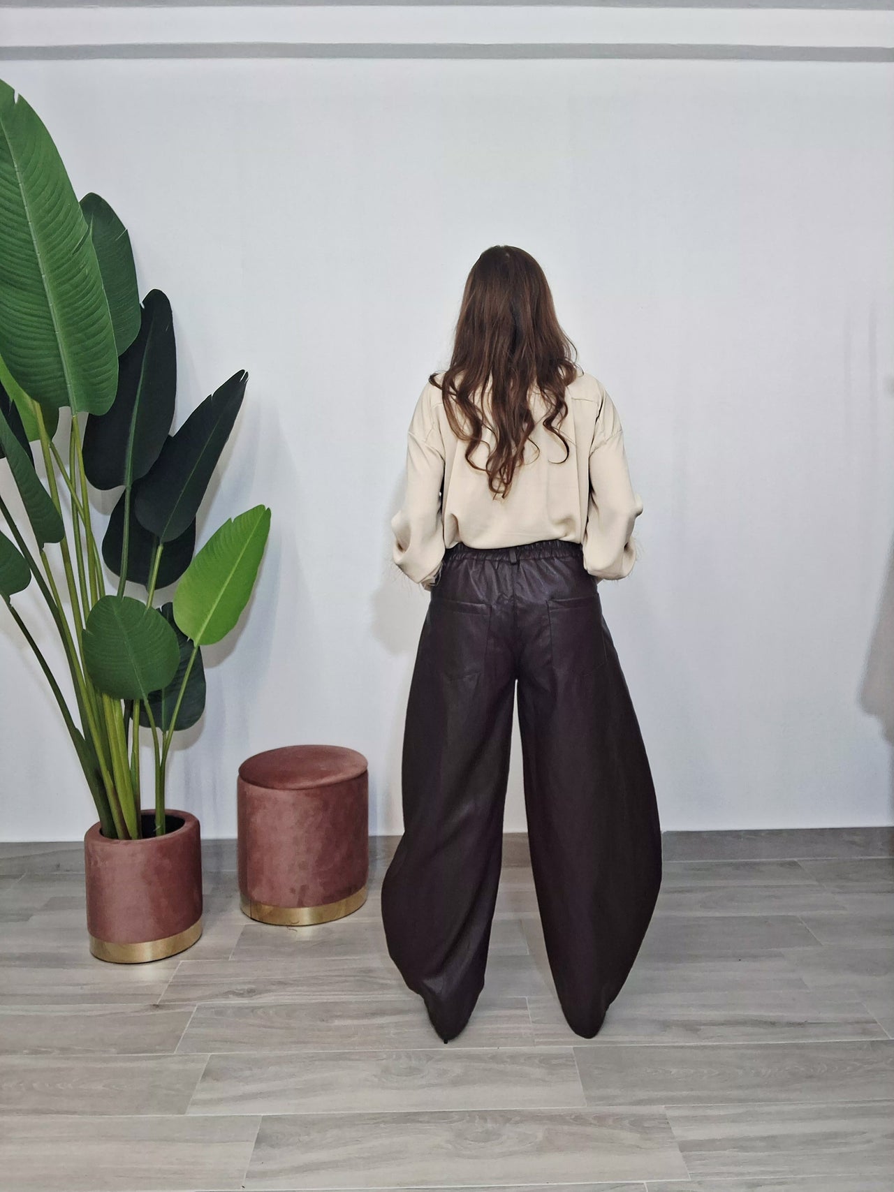 Pantalone Ecopelle Ballon